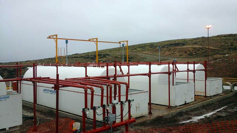 Obras en Cerro Negro